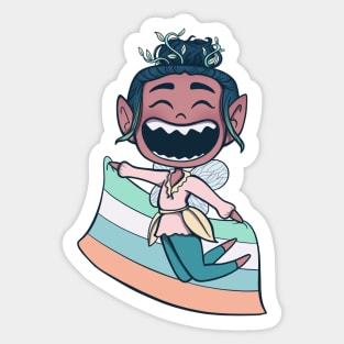 Unlabeled Pride Fairy Sticker